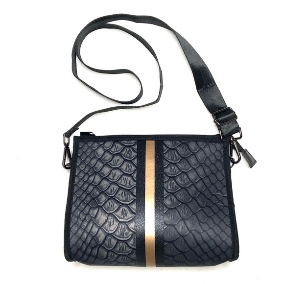 HAUTE SHORE Neoprene Zip Top Crossbody Bag - Picture 1 of 14